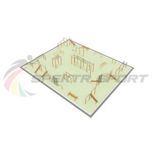 Купить Парковая площадка для Воркаут и WRK 3_76mm в Черногорске 