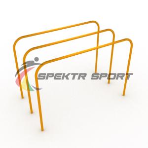 Купить Брусья гнутые тройные параллельные для Воркаут SP WRK-17 в Черногорске 