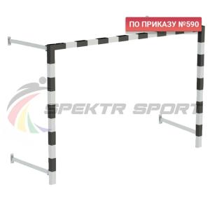Купить Ворота мини-футбольные складные без сетки 2х3х0,5 м. (к-кт) в Черногорске 