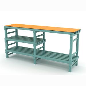 Купить Стол для бассейна, жесткий ПВХ, 1988х554х920 мм в Черногорске 
