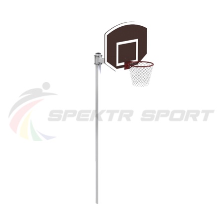 Купить Стойка стритбольная со щитом стационарная SP D 411 в Черногорске 